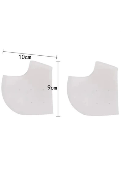 Silikon Plastik Topuk Dikeni Koruyucu Topuk Gömleği 2 Adet - Resim 2