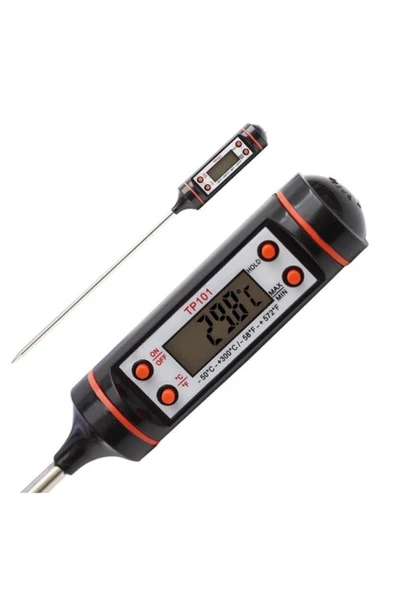 Yemek Gıda Sıcaklık Ölçer Termometre Kapaklı ürün görseli 1