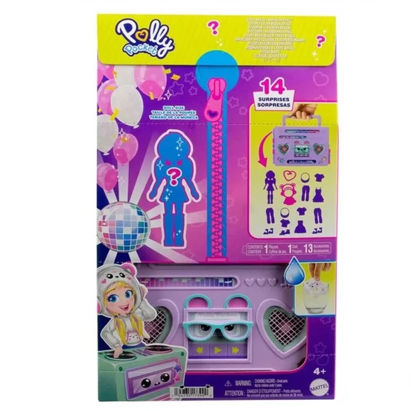 Polly Pocket Radyo Temalı Moda Eğlencesi Oyun Seti - Resim 5