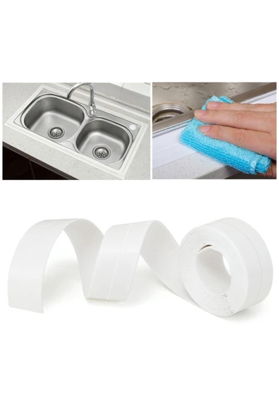 Su Sızdırmaz Banyo Mutfak Kenar Bandı 3.2 Mt - Resim 2