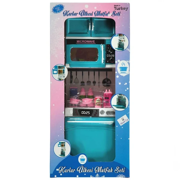 Karlar Ülkesi Mutfak Seti Bulaşık Makinesi ürün görseli 1