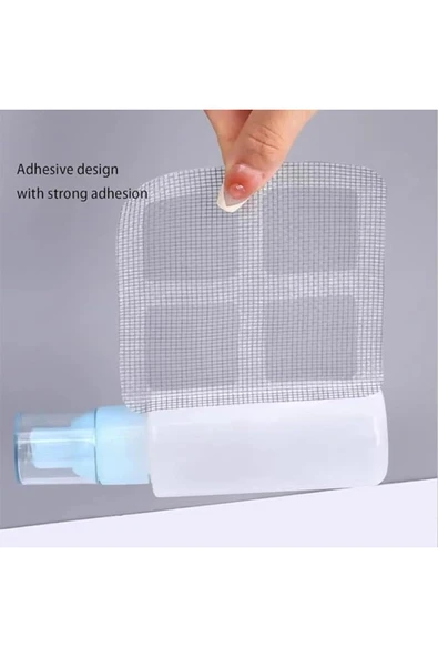 ŞirinShop Gider Süzgeci, Yapışkanlı Tül Filtre, 10'lu Paket, Saç ve Atık Önleyici 1108107 - Resim 3