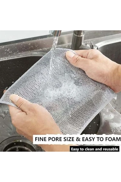 Tencere Tava Ovma çizmez sihirli Bez 20cm*20 cm (1 adet ) - Resim 5