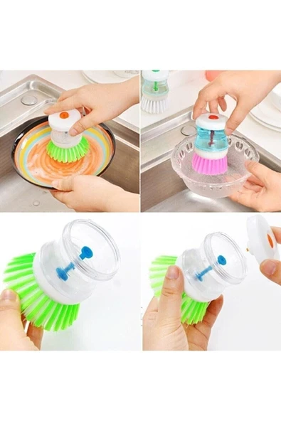 Yakut Deterjan Hazneli Kullanışlı Bulanık Fırçası Butonlu Pratik Kullanım - 2