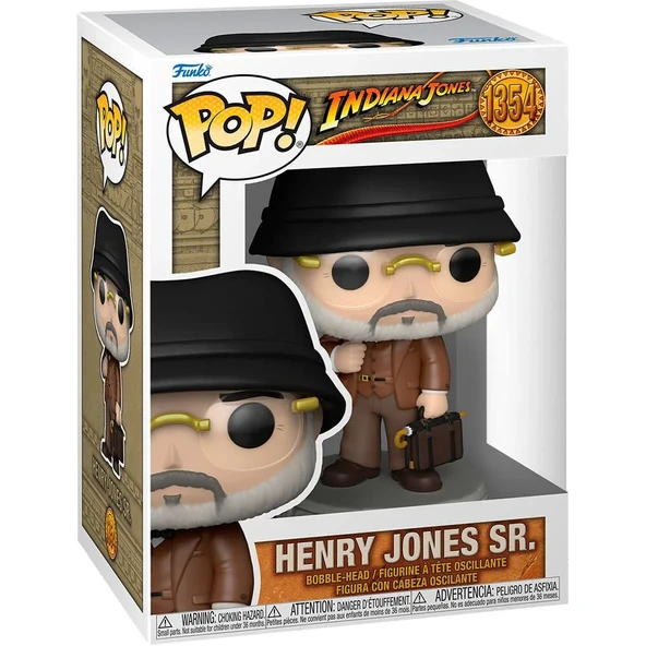 Funko POP Figür Movies Indiana Jones Raiders of the Lost Ark Henry Jones Sr. - Resim 2