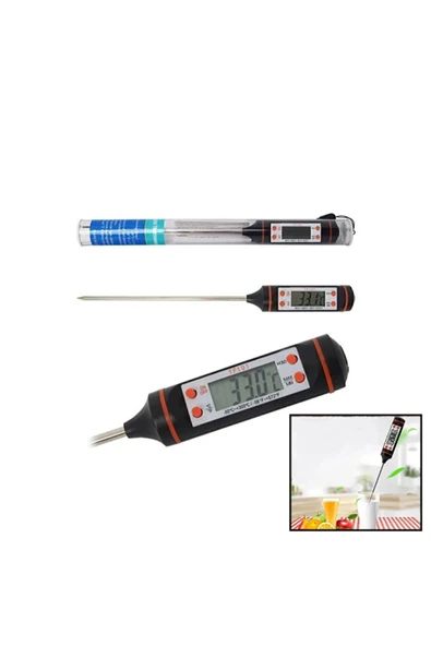 svticaret DİJİTAL MUTK GIDA TERMOMETRESİ mhm 1053513 ürün görseli 1