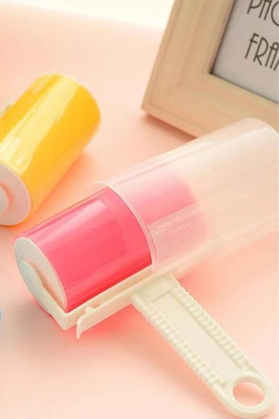 Yeni Nesil Yıkanabilir Pratik Tüy ve Toz Toplama Rulosu Aparatı Kedi Tüy Toplayıcı - Resim 6