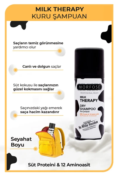 Milk Therapy Kuru Şampuan 90 ml - Resim 2