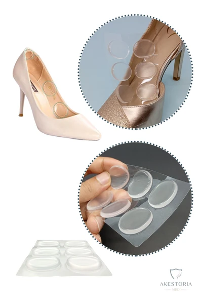 Yapışkanlı Nasır Pedi Yapışkanlı 6 Parçalı Ayak Koruyucu Dolu FC-029 - Resim 2