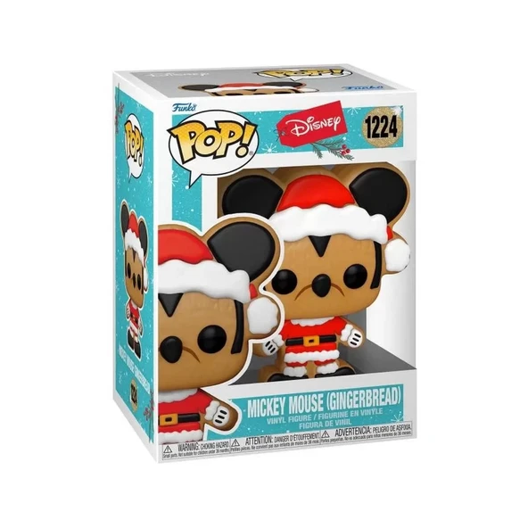 Funko POP Disney Holiday Santa Mickey/ginger - Resim 2