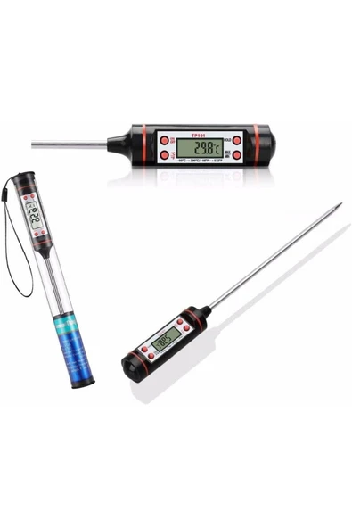 snShop Termometresi Dijital Termometre Gıda Termometresi 300 C Ölçüm (KALİTELİ) ÖZEL KUTULU ürün görseli 1