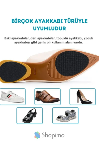 Topuklu Ayakkabı Altına Yapışan Kaydırmaz Ped - 2