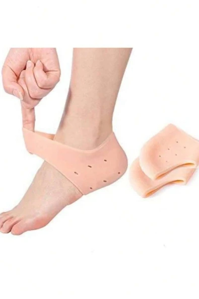 Topuk Gömleği Diken Çorabı Koruyucu Gömlek Tabanlık Silikon Esnek Çorap Gömleği Koruyucu Bunyon - 6