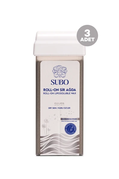 SUBO ROLL-ON SİR AĞDA SİLVER 3X100  ml ürün görseli 1