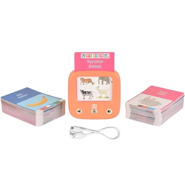 LC Öğretici Türkçe İngilizce Konuşan Flash Kartlar 31050 ürün görseli 1