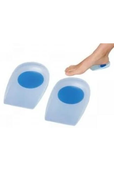 Topuk Yastığı Silikon Mavi Beyaz (l) ürün görseli 1