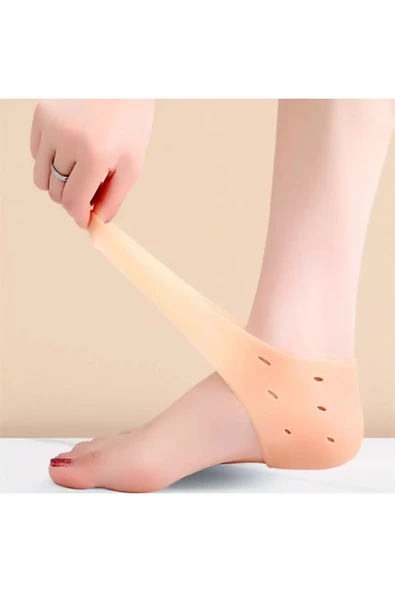 Silikon Topuk Gömlek Gömlek Dikeni Çatlak Koruyucu Topuk Yumuşatıcı - 3