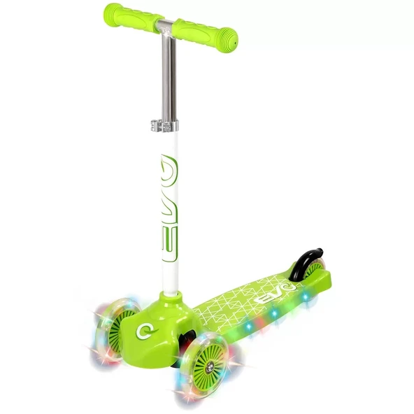Evo 3 Tekerlekli Move'n Groove Işıklı Yeşil Scooter ürün görseli