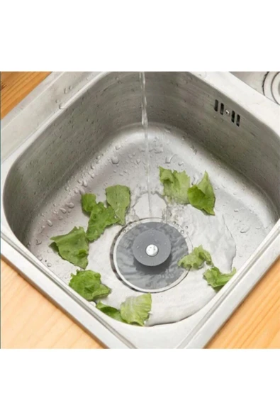 Silikon Süzgeçli Lavabo Banyo Tıkacı Evye Küvet Gider Tıpası Fma07125 - Resim 3