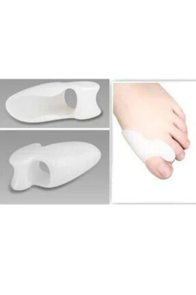 Silikon Makaralı Ayak Baş Parmak Kemik Bunyon Koruyucu - Resim 3