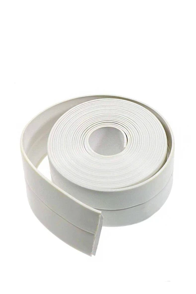 Su Sızdırmaz Banyo Duşakabin Küvet Kenar Mutfak Lavabo Ocak Izolasyon Bandı 3.2 Mt Beyaz - Resim 3