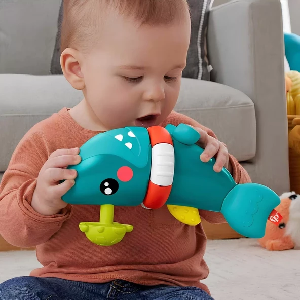 Fisher Price Hareketli Köpek Balığı HJP01 - Resim 5