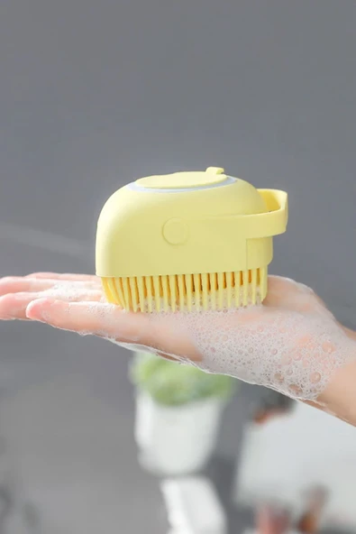 Şampuan Hazneli Evcil Hayvan Pet Yıkama Aparatı - Resim 2