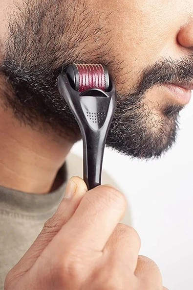 Titanyum Uçlu 540 İğneli Derma Roller 0.5 MM İğne Saç Sakal Çıkarma Tarağı - Resim 5