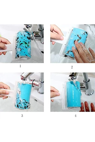 where Yeni Nesil Yıkanabilir Pratik Tüy ve Toz Toplama Rulosu Aparatı Asorti mzdağsyf 1139610 - Resim 2