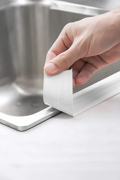 Su Geçirmez Sizdirmaz Beyaz Bant Ev Küvet Lavabo Mutfak Kenar Bandı Su Geçirmez 3,2mx38 Serit Bant - Resim 6