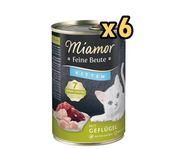 Miamor Vd Tavuklu Yavru Kedi Çorbası 135 Ml x 6 Adet ürün görseli