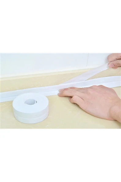 Su Sızdırmaz Bant Lavabo Küvet Kenar Bandı (3.2M) (8585) Yeni!!! - Resim 4
