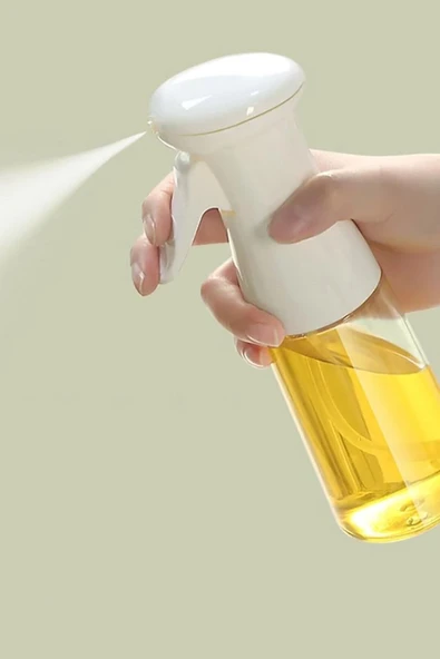 Sprey Cam Şişe Zeytinyağı Sirke Yağ Püskürtücü Yağdanlık Airfryer 200 Ml - 6