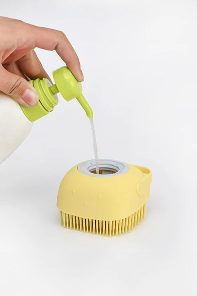 Şampuan Hazneli Evcil Hayvan Pet Yıkama Aparatı - Resim 4