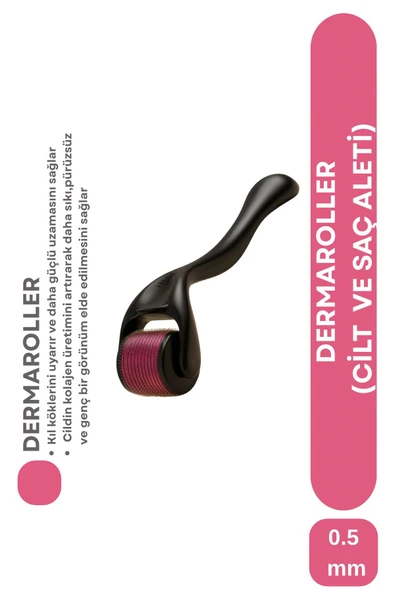 Titanyum Iğneli Derma Roller 0.5 Mm Drs50 ürün görseli 1
