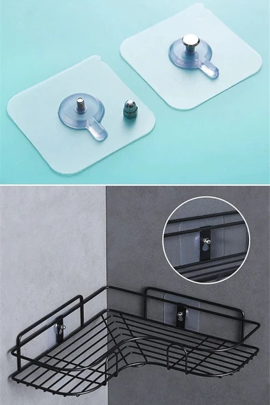 Süper Güçlü Çerçeve Askısı Pin Delgisiz Vidalı Tırnak Kanca (1 Adet) - Resim 5