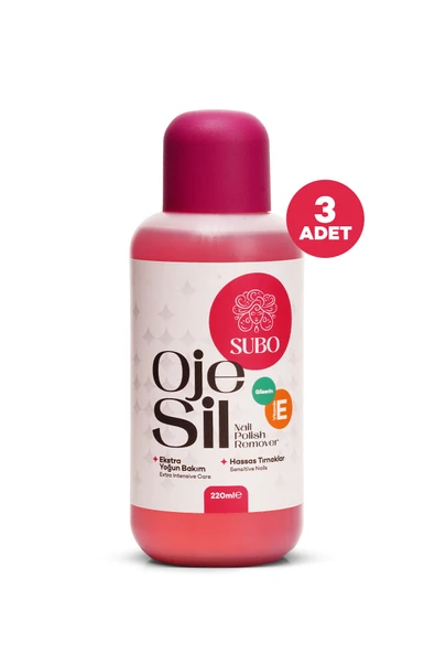 SUBO ASETON EXTRA YOĞUN BAKIM  3X220  ml ürün görseli
