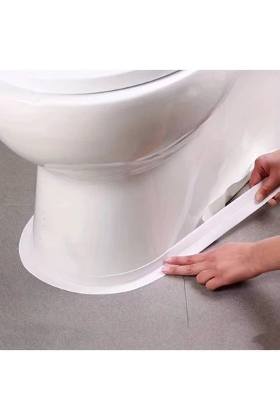 Su Sızdırmaz Geçirmez Bant Lavabo Küvet Kenar Bandı Küvet Duş Süper Güçlü Yapıştırıcı - Resim 3