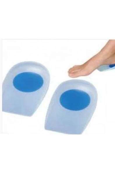 Aveo 2 Adet Topuk Koruyucu Silikon Jel Gizli Taban Dikeni Yastığı Tabanlık - Resim 2