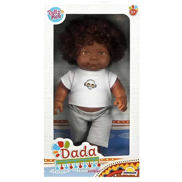 Dollz'n More Dada Kıvırcık Saçlı Bebek 60 cm - Resim 2