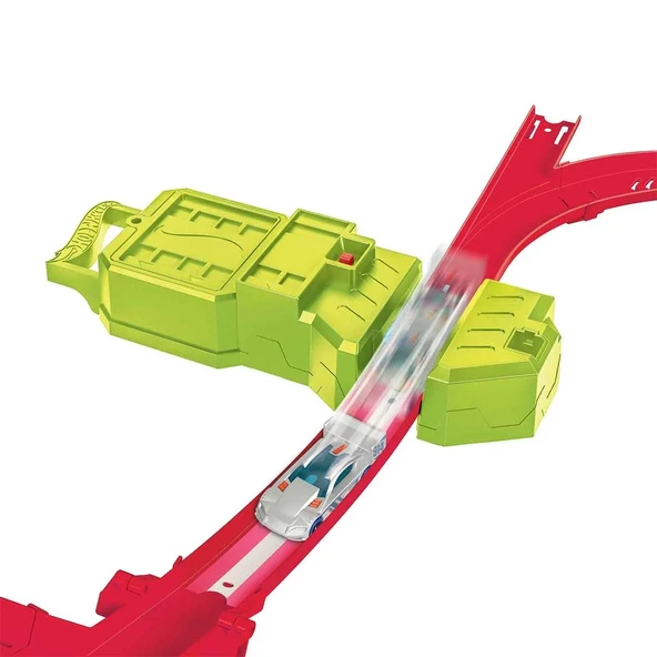 Hot Wheels Neon Yarışlar Çoklu Yarış Heyecanı Pist Seti HPC07 - Resim 5