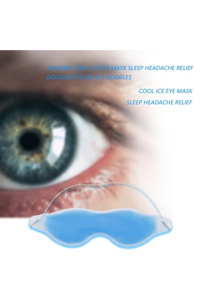 Uykusuzluk Soğuk/Sıcak Göz Terapi Maskesi - 6