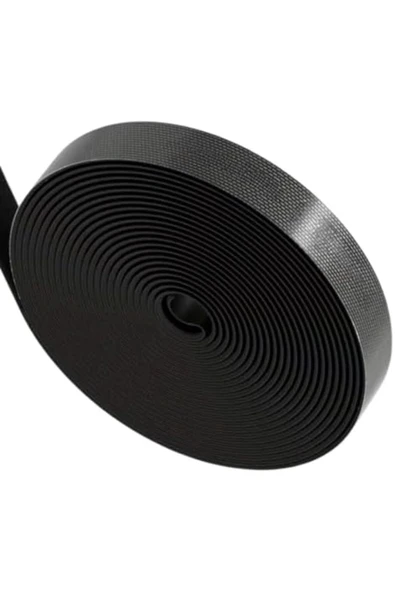 ŞirinShop 5 Metre Cırt Cırt Bantlı Kablo Sarıcı Düzenleyici Organizatör, Kesilebilir Kablo D - Resim 2