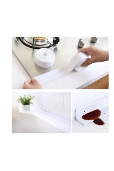 Su Sızdırmaz Geçirmez Tamir Bant Lavabo Küvet Kenar Mutfak Banyo ürün görseli 1