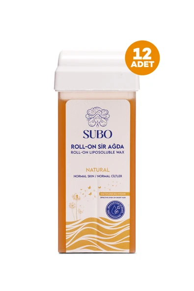 SUBO ROLL-ON SİR AĞDA NATUREL 12X100  ml ürün görseli 1