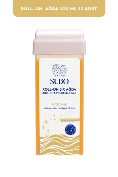 SUBO ROLL-ON SİR AĞDA NATUREL 12X100  ml - 1