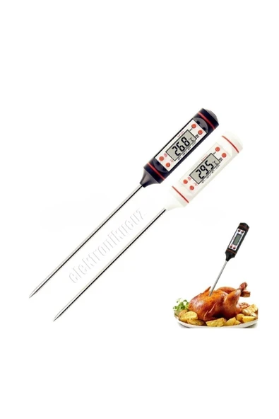 Unichrome Termometre Dijital Çubuk Saplamalı Gıda Için Labaratuvar Ve Mutfak Ve Deneyler Için - Resim 3