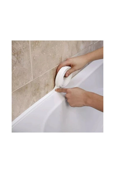 Su Sızdırmaz Lavabo Klozet Ocak Kenarı Suya Dayanıklı Bant - 6