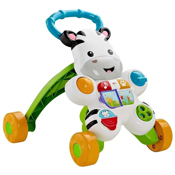 Fisher Price Melodili Yürüteç Zebra DLD80 - Resim 3