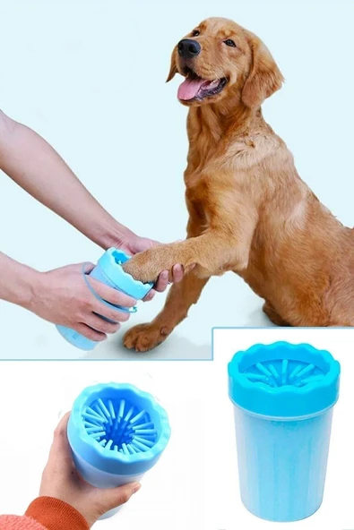 Soft Gentle Köpek Pati Yıkama Aparatı Küçük Boy - Resim 2